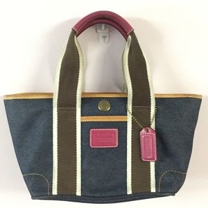 Coach Hampton Weekend Mini Tote Handbag